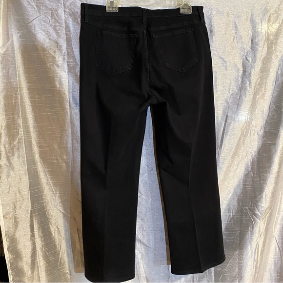 NYDJ tummy tuck jeans SZ 14, GUC, wide leg, stretch, heavy weight - Picture 4 of 14